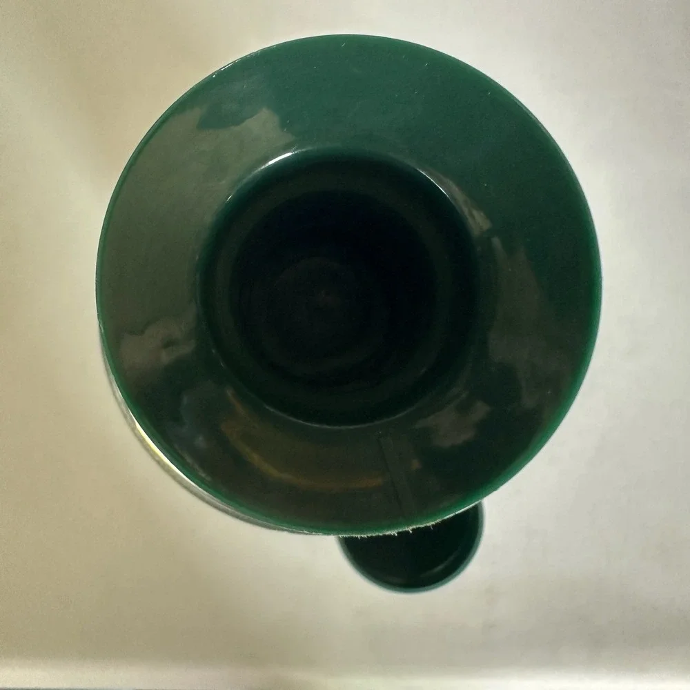 Vintage Aladdin Stanley 1 Quart Vacuum Bottle Thermos A-944DH Hammertone Green - Picture 7 of 14